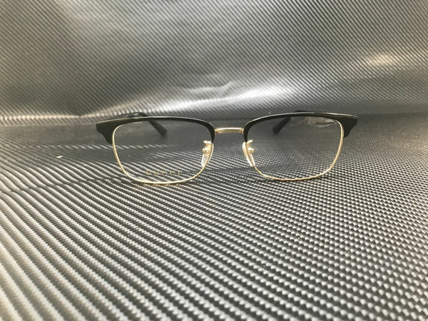 Gucci Men's Black Rectangular Eyeglasses