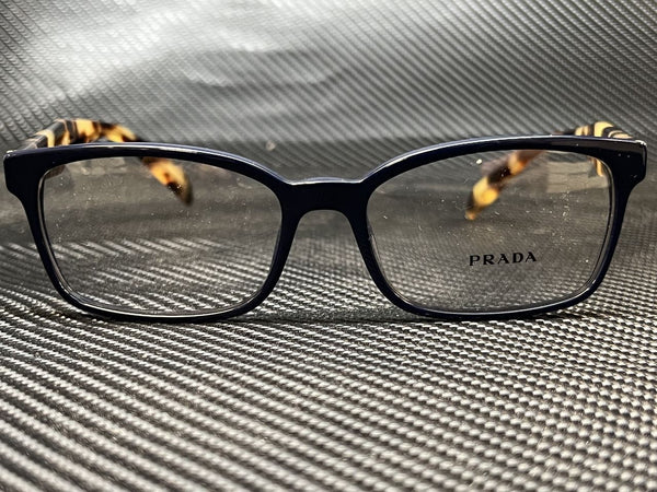 Prada Women's Blue Rectangular Eyeglasses