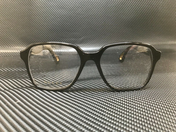 Gucci Men's Black Rectangular Eyeglasses