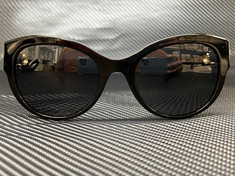 Versace Women's Black Round Sunglasses