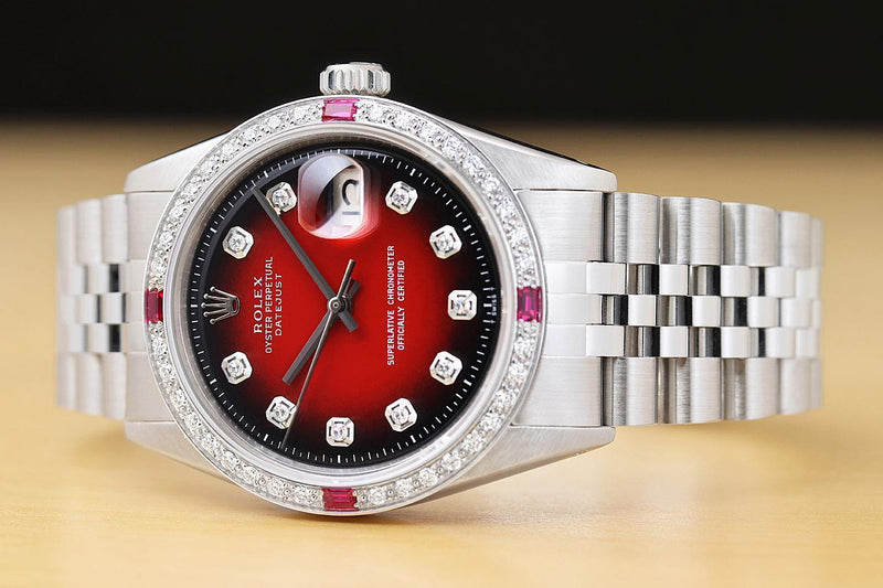 Ruby clearance red rolex