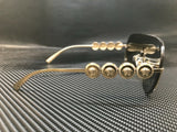 Versace Women's Pale Gold Mirror Sunglasses