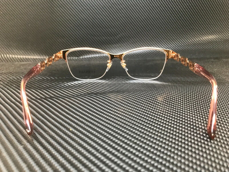 Versace Women's Rose Gold Eyeglasses