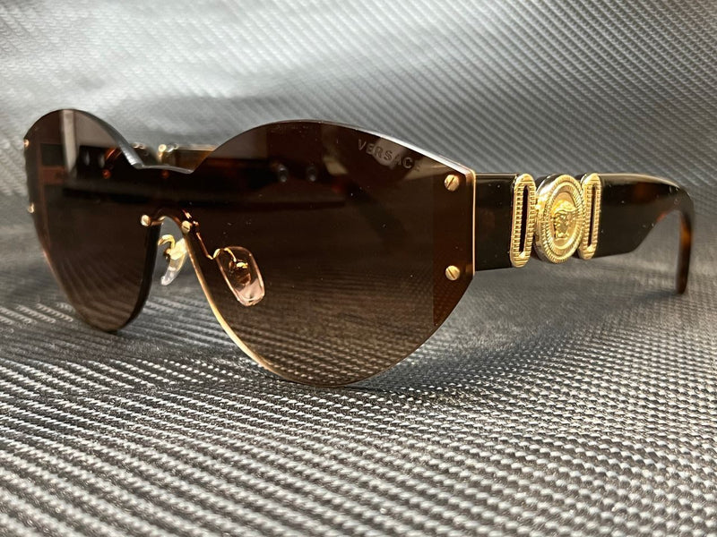 Versace Women's Havana Gold Sunglasses